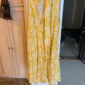 Summer yellow dress